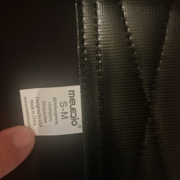 Melerio Waist trimmer sweat trainer workout fitness workout men women new tags - Picture 3 of 6